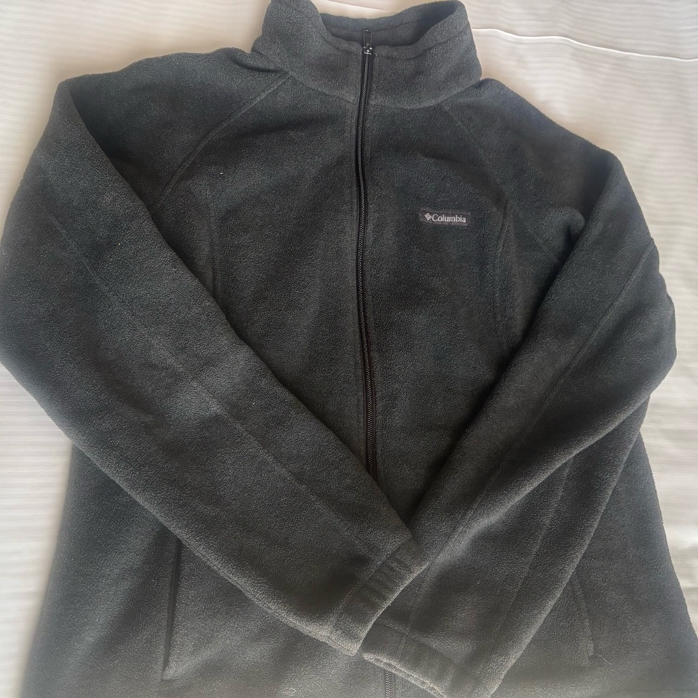 Columbia Charcoal Fleece Jacket